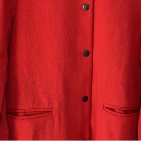 NWT Anthropologie dRA long wool coat with puff sleeves bohemian - Picture 6 of 7